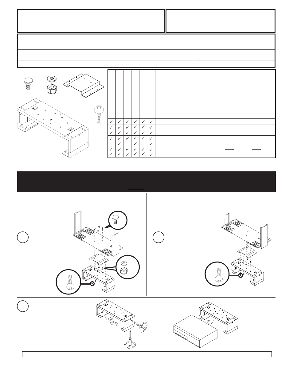 Peerless-AV VPM45-J - Installation User Manual | 2 pages