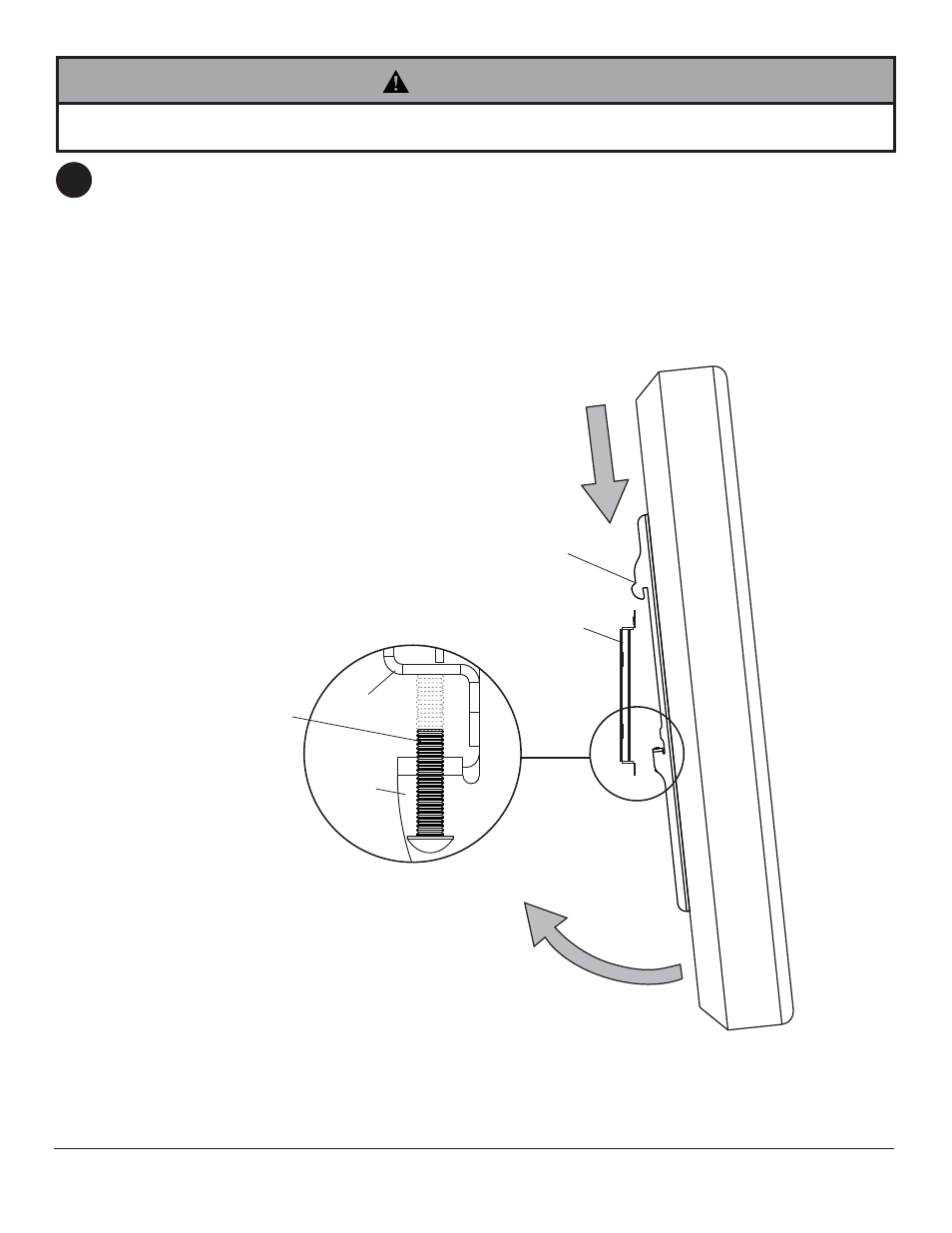 Warning, Aa bb | Peerless-AV PLAV70-UNLP-GB - Installation User Manual | Page 12 / 14