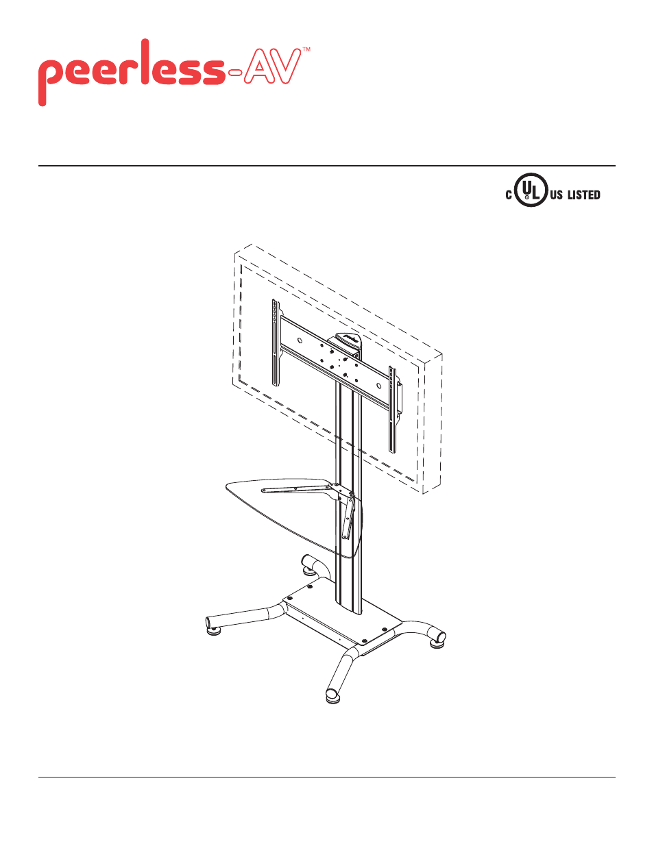 Peerless-AV SS560G - Installation User Manual | 41 pages