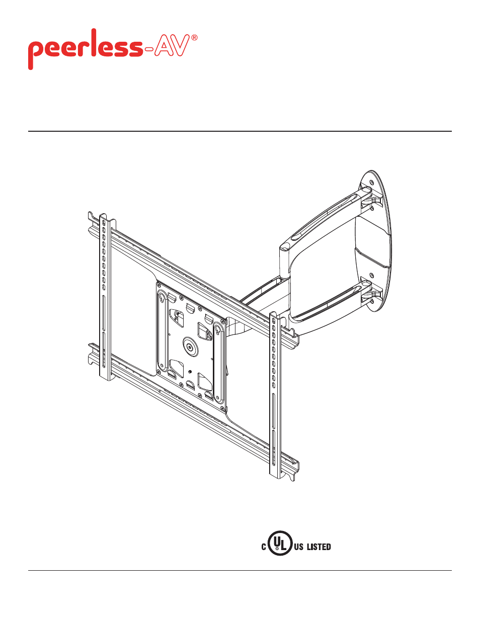 Peerless-AV SAX755PU - Installation User Manual | Page 13 / 38
