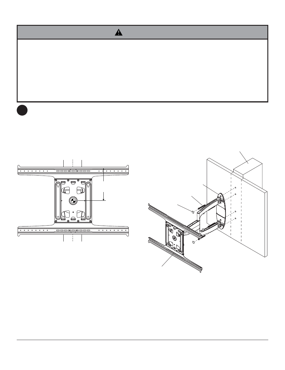 Warning, Cf a | Peerless-AV SAX755PU - Installation User Manual | Page 5 / 38