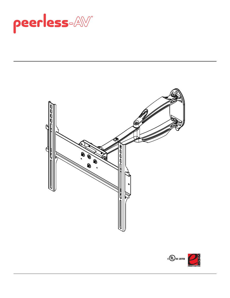 Peerless-AV ESA746PU - Installation User Manual | 35 pages