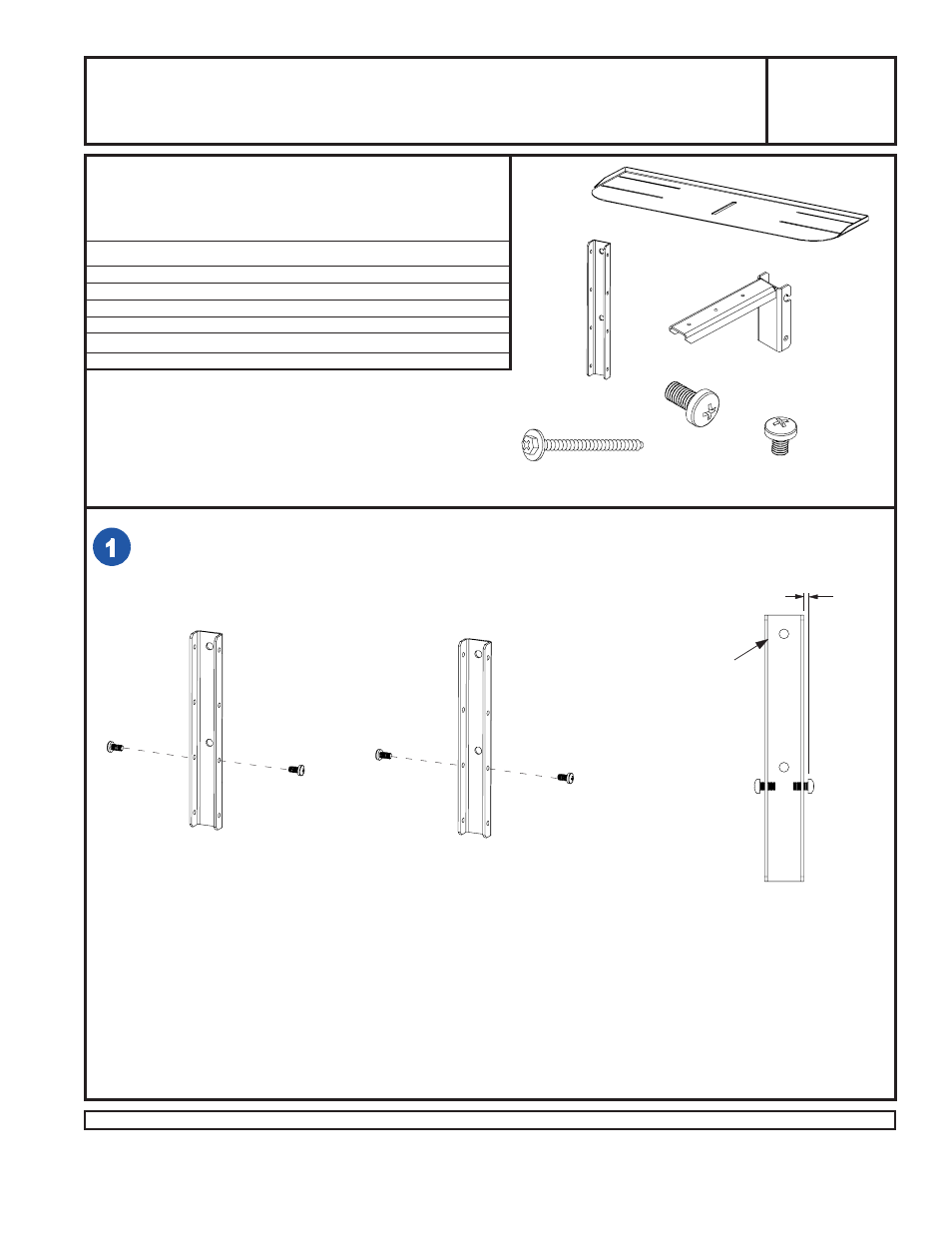 Peerless-AV ACC309 - Installation User Manual | 3 pages