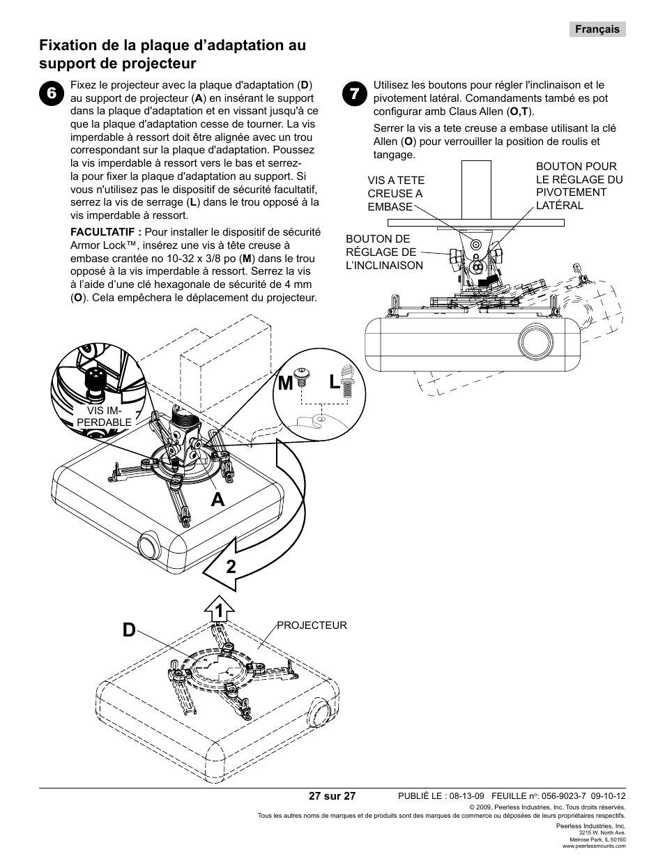 Peerless-AV PAG-UNV-HD - Installation User Manual | Page 27 / 27