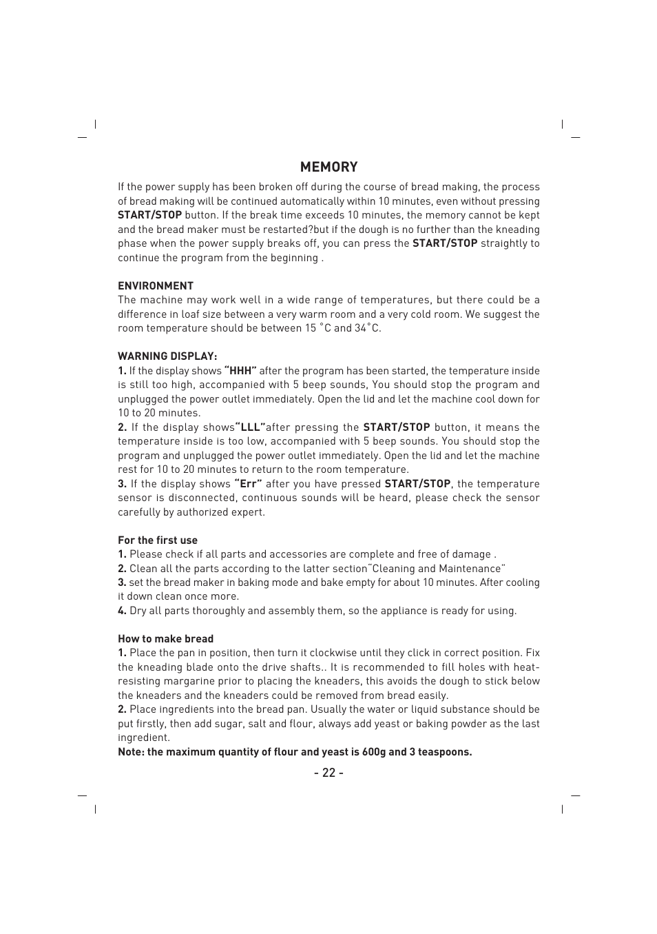 SINBO SBM 4713 User Manual | Page 23 / 52