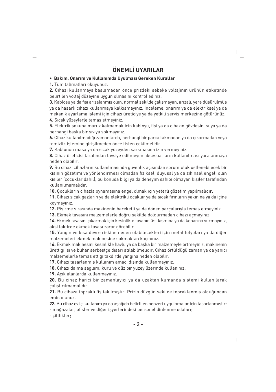 SINBO SBM 4713 User Manual | Page 3 / 52