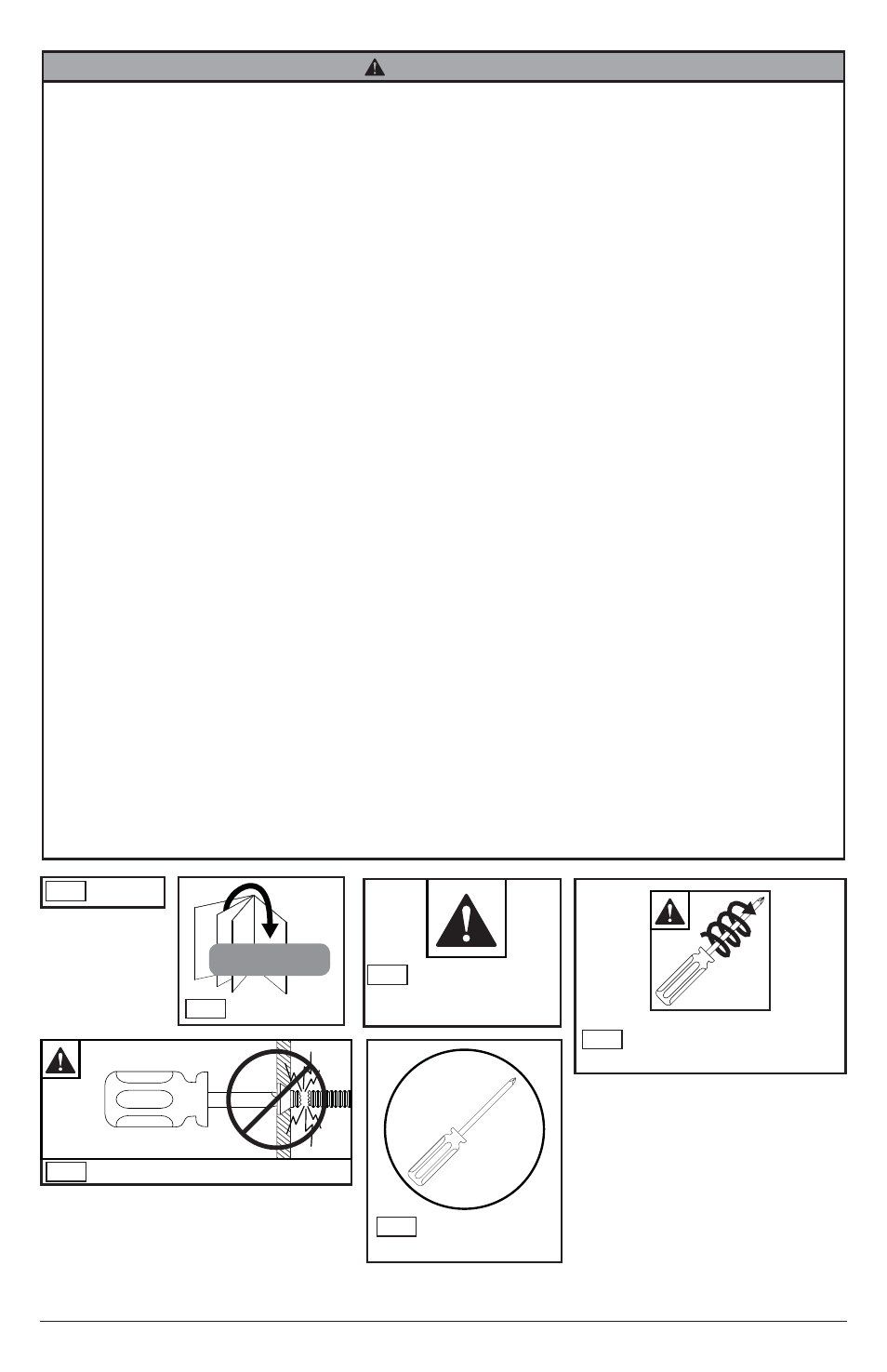 Warning | Peerless-AV HCC201 - Installation User Manual | Page 2 / 12
