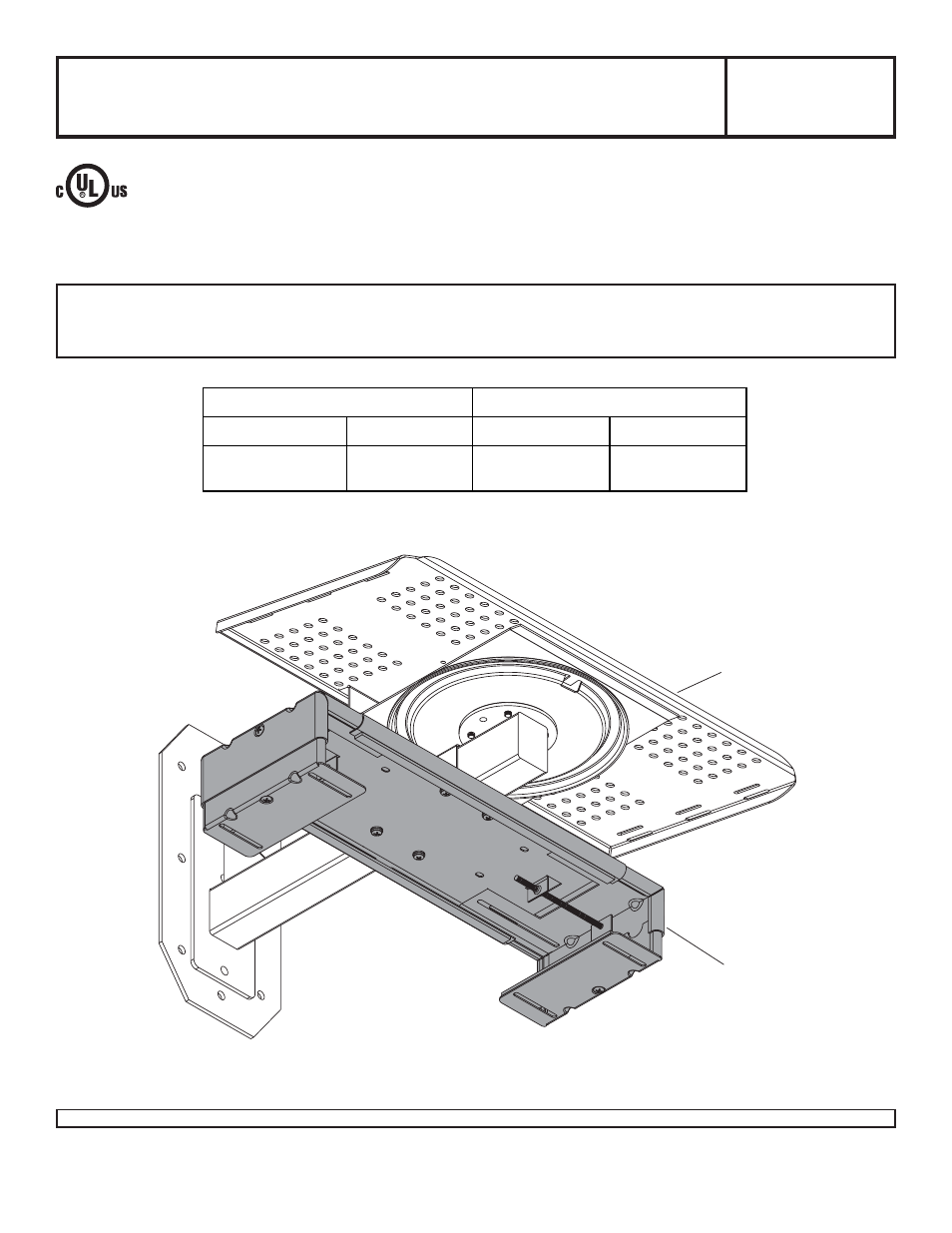 Peerless-AV VPM25-W - Installation User Manual | 5 pages