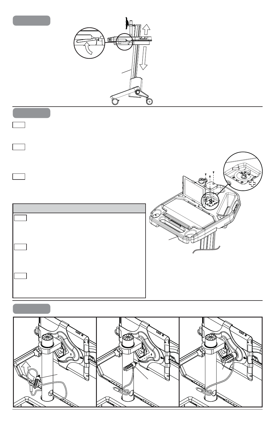 44a a a, 5d d d, Caution | Peerless-AV HCC401 - Installation User Manual | Page 7 / 12