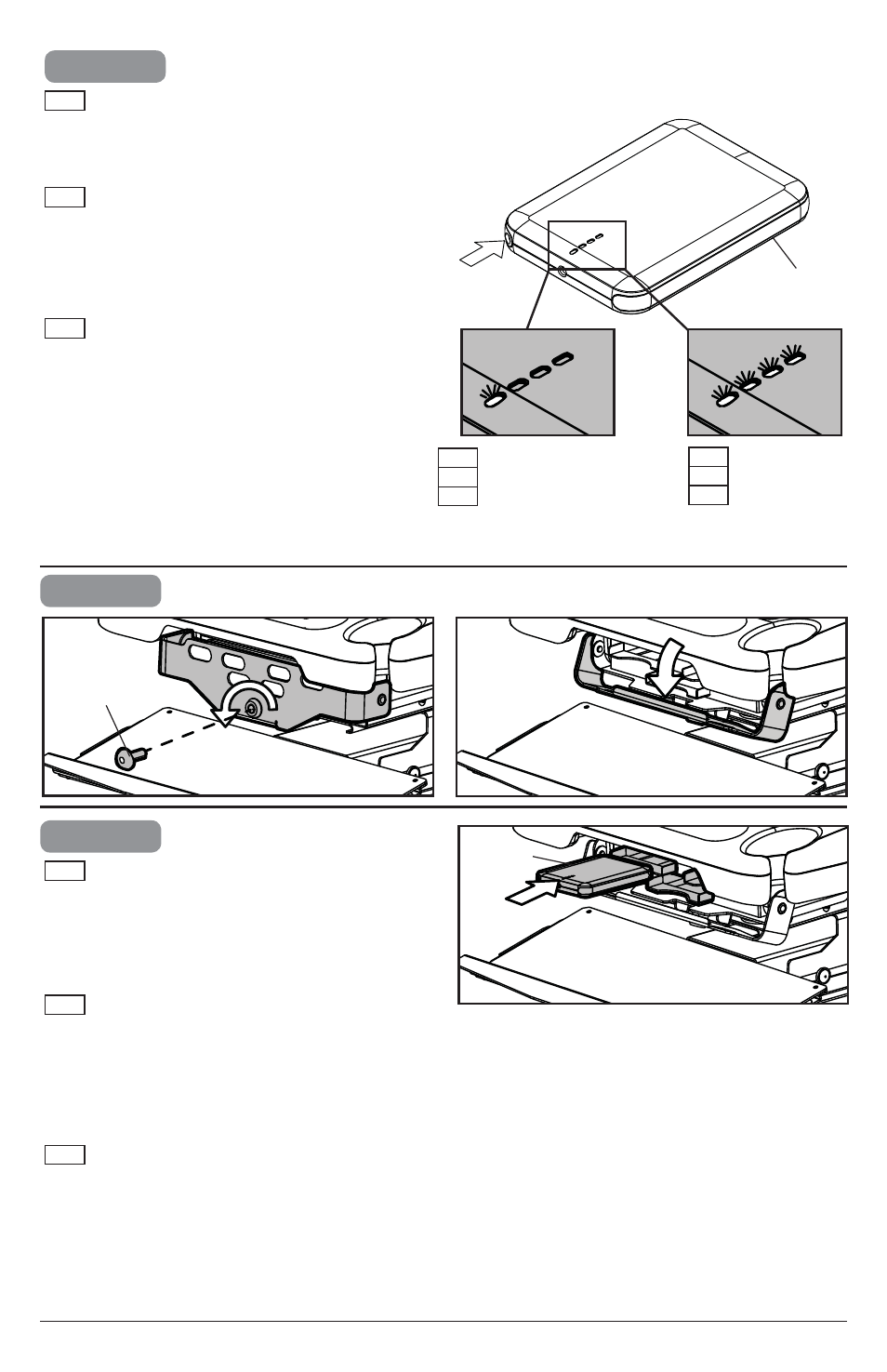 78 h e (3), 6e (3) | Peerless-AV HCC401 - Installation User Manual | Page 8 / 12