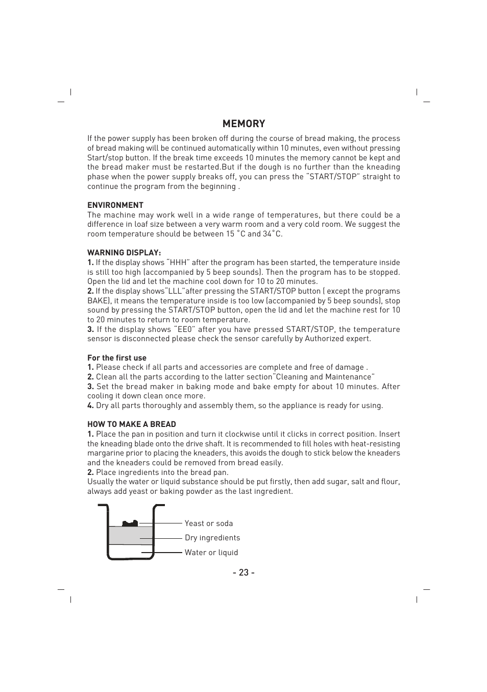 SINBO SBM 4711 User Manual | Page 24 / 40