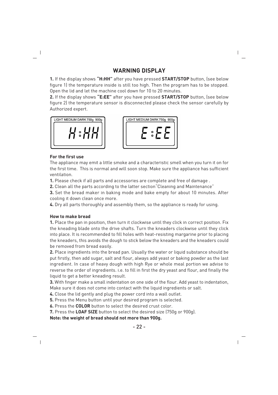 SINBO SBM 4712 User Manual | Page 23 / 52