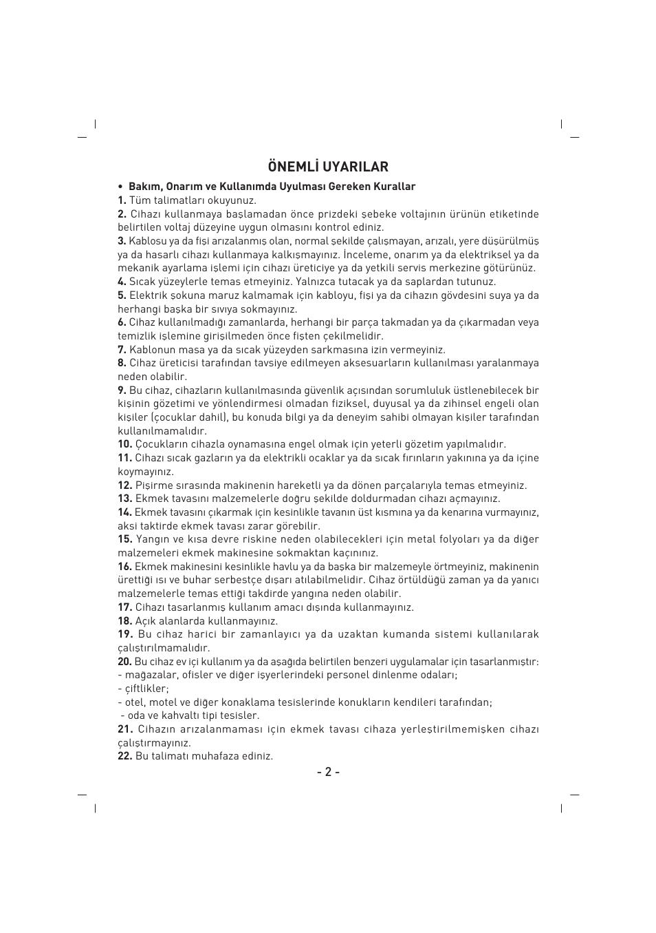 SINBO SBM 4712 User Manual | Page 3 / 52