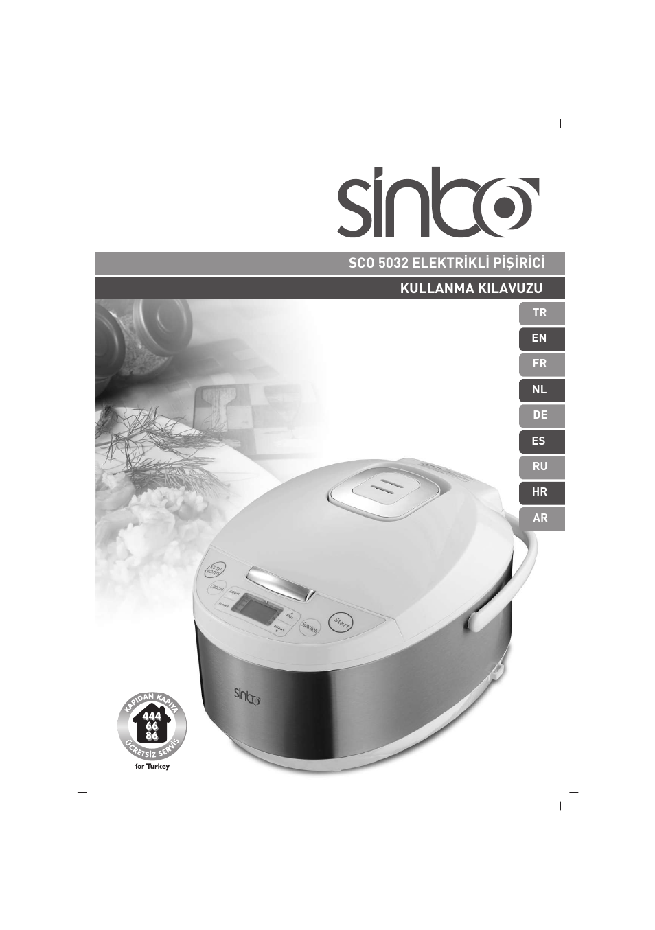 SINBO SCO 5032 User Manual | 82 pages