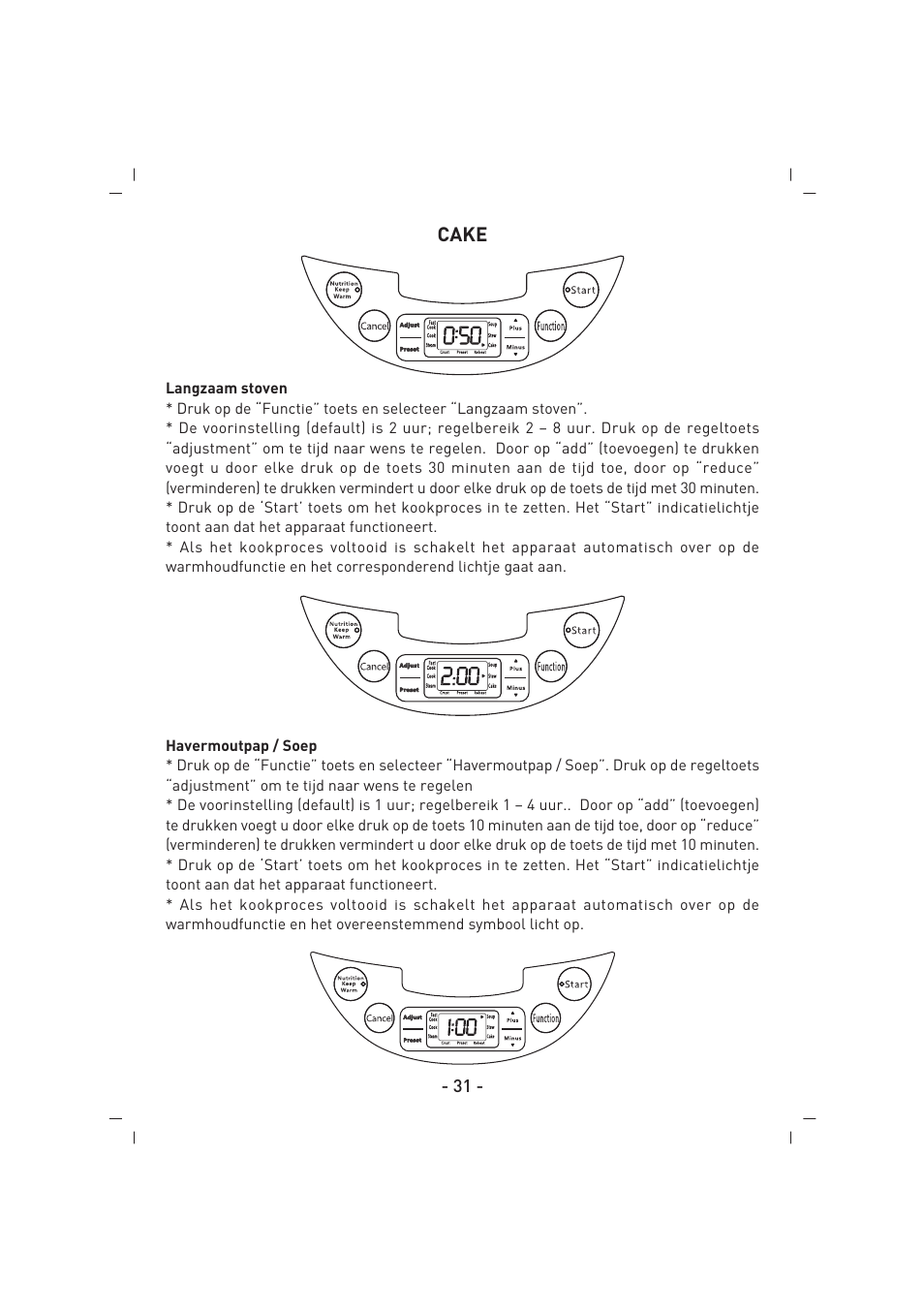 SINBO SCO 5032 User Manual | Page 32 / 82