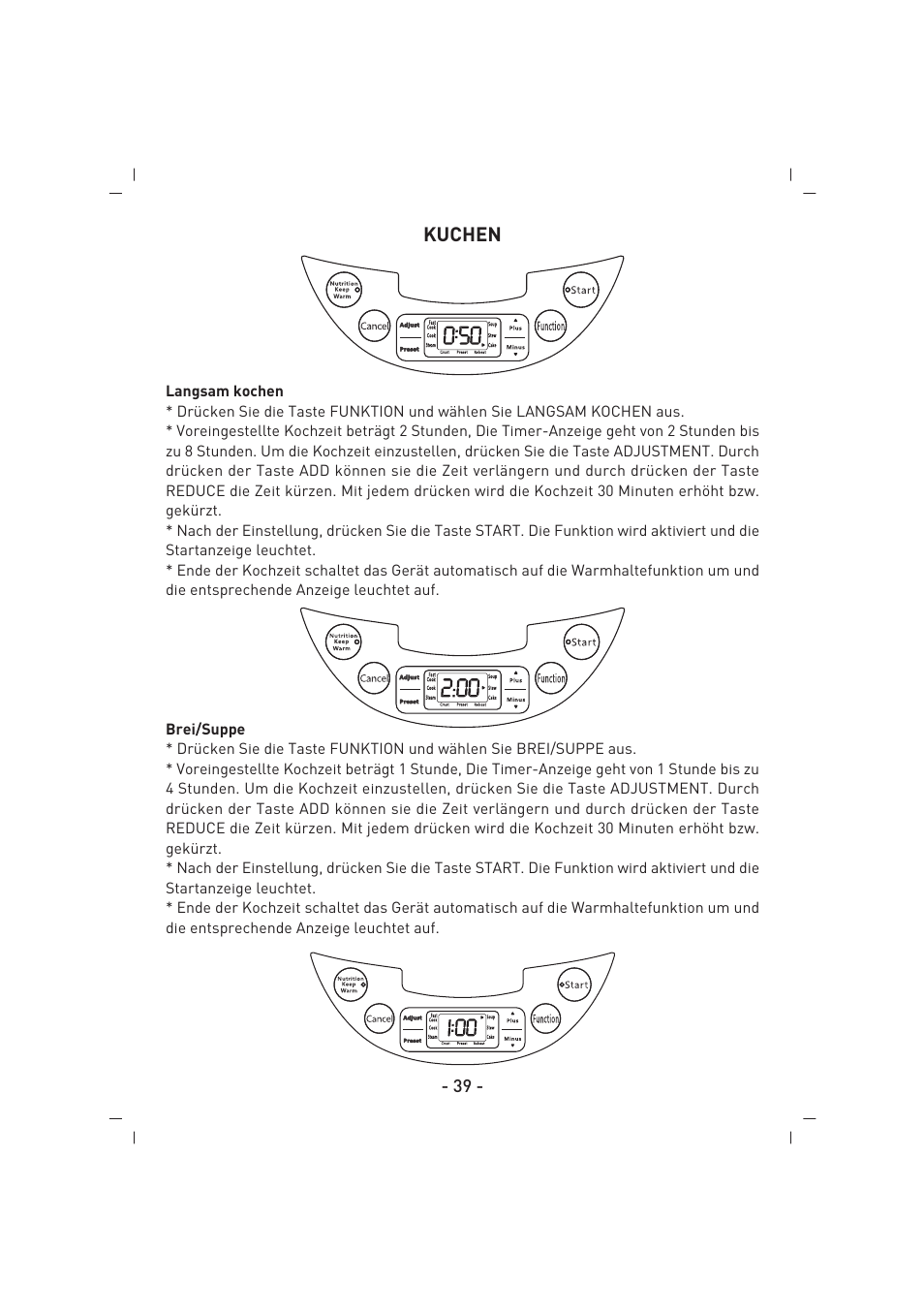 SINBO SCO 5032 User Manual | Page 40 / 82