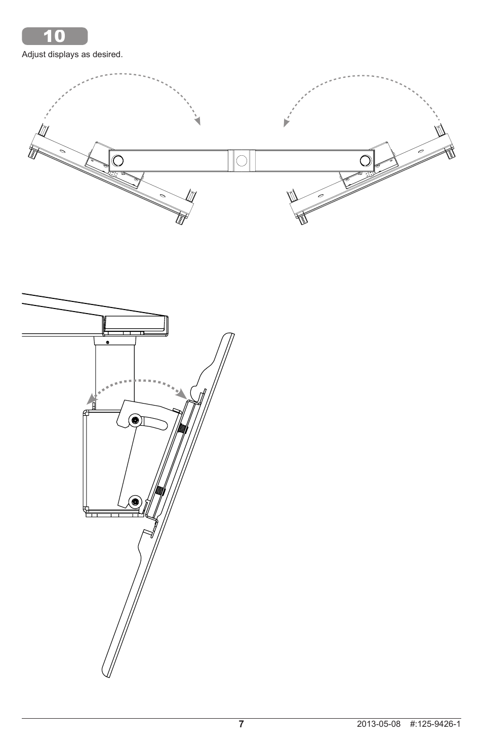 Peerless-AV DST970X2 - Installation User Manual | Page 7 / 8