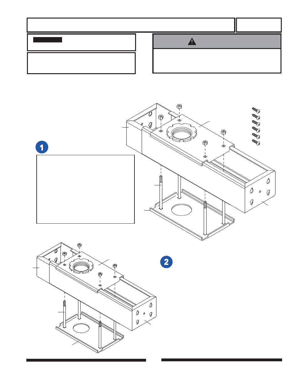 Peerless-AV ACC120 - Installation User Manual | 2 pages