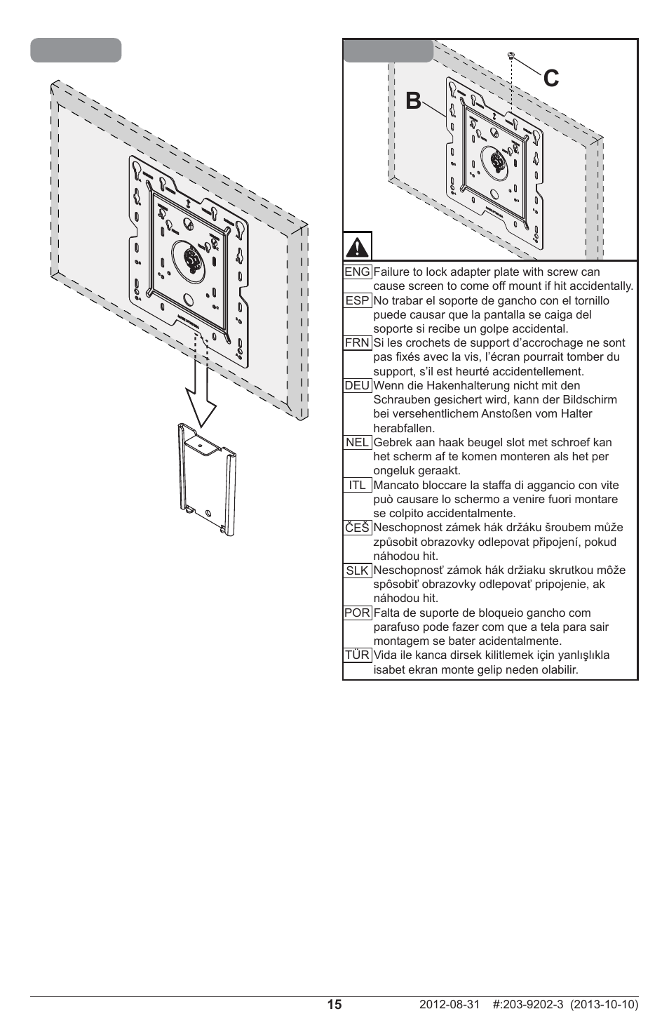 Bc 4 | Peerless-AV STL637 - Installation User Manual | Page 15 / 20