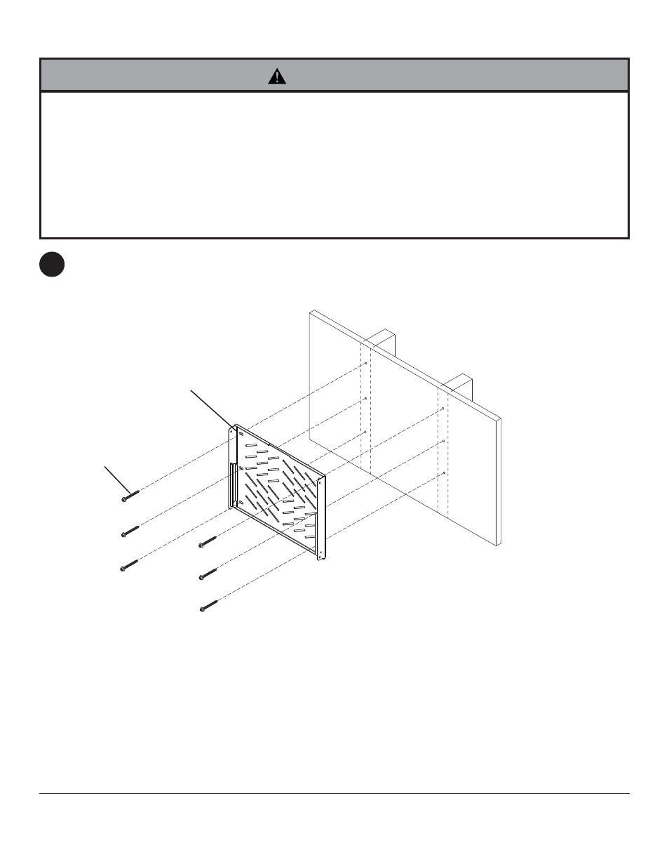 Warning | Peerless-AV DST360 - Installation User Manual | Page 3 / 11