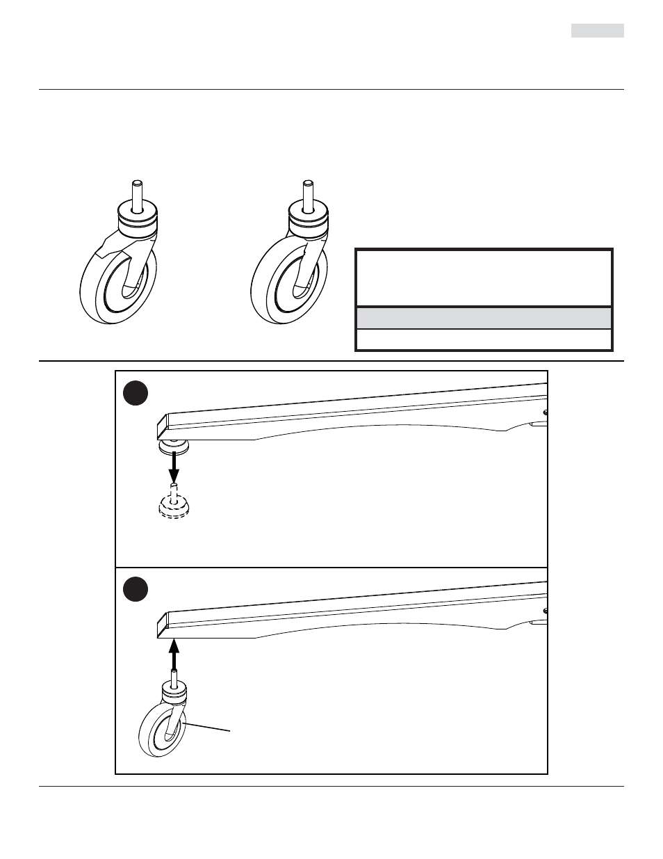 Lista de piezas, A,b a b | Peerless-AV ACC332 - Installation User Manual | Page 2 / 3