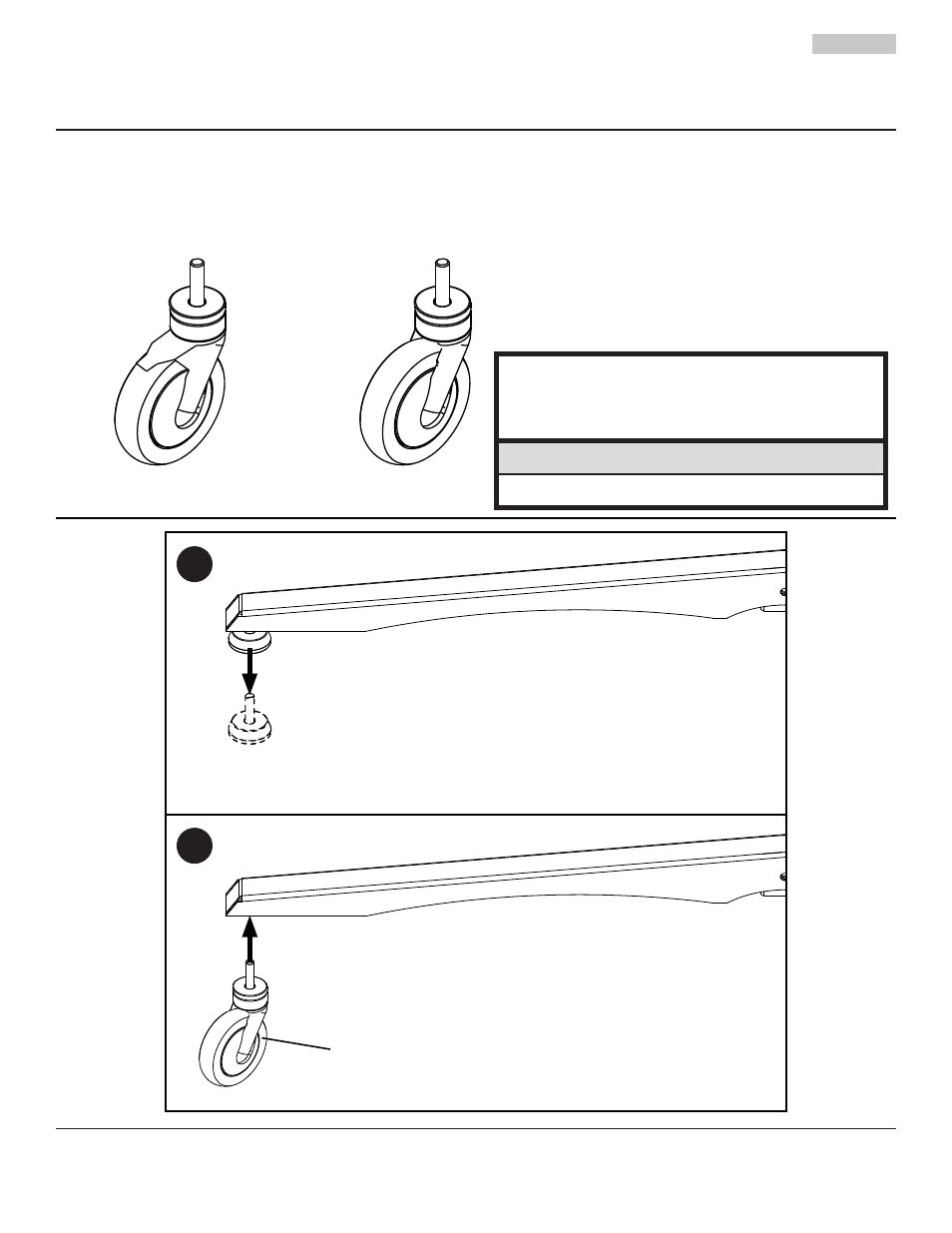 Liste des pièces, A,b a b | Peerless-AV ACC332 - Installation User Manual | Page 3 / 3
