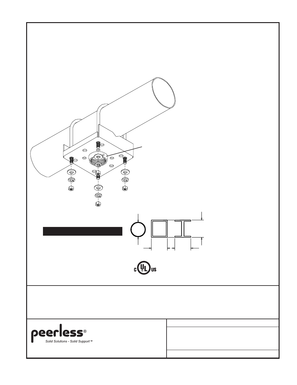 Peerless-AV ACC557 - Sell Sheet User Manual | 1 page