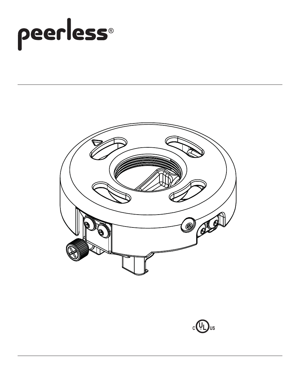 Peerless-AV PRS-1S - Installation User Manual | 13 pages