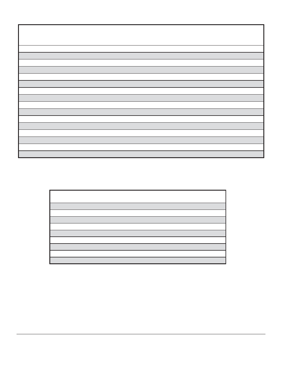 Parts list | Peerless-AV EXC-W - Installation User Manual | Page 3 / 11