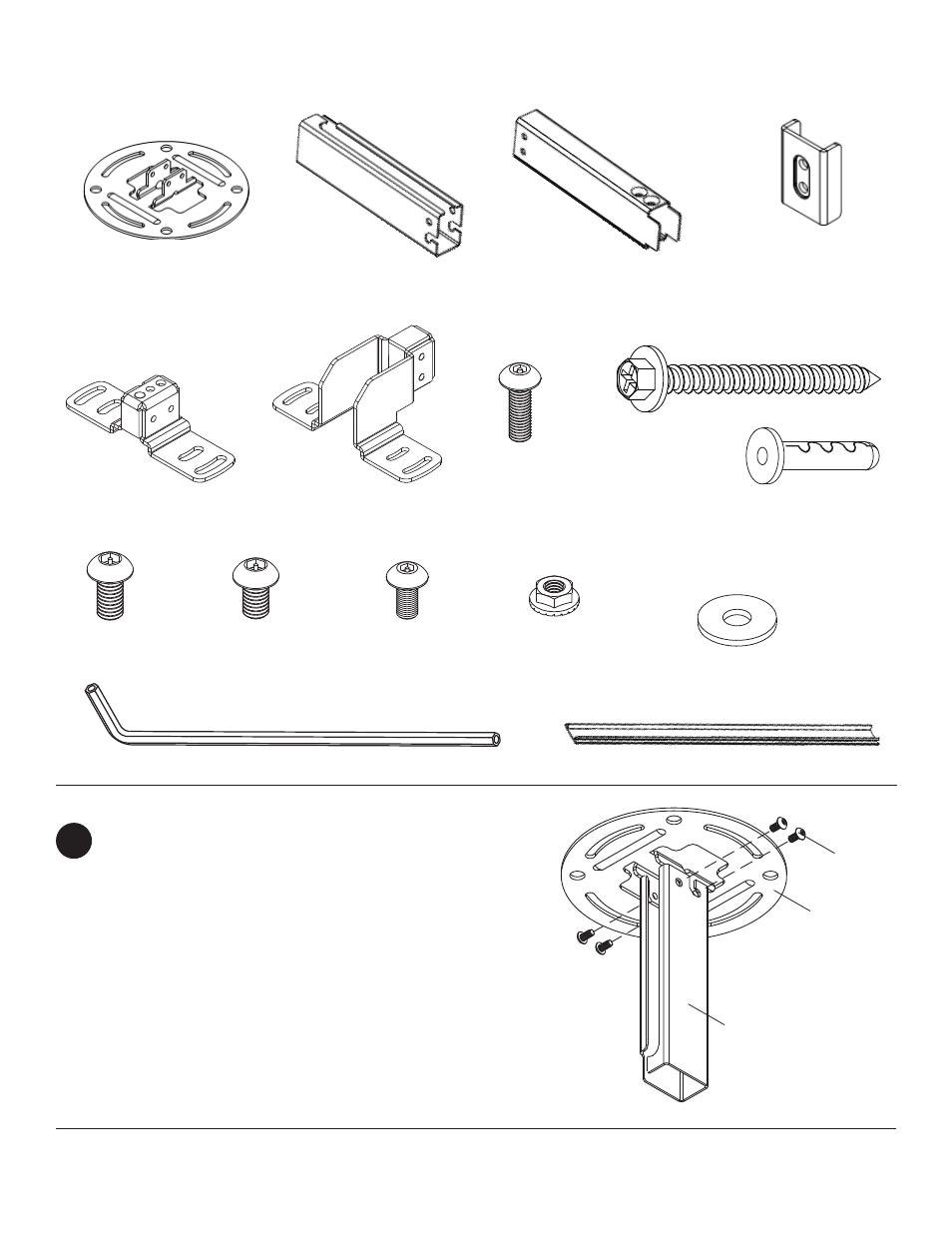 Ab l o | Peerless-AV EXC-W - Installation User Manual | Page 4 / 11
