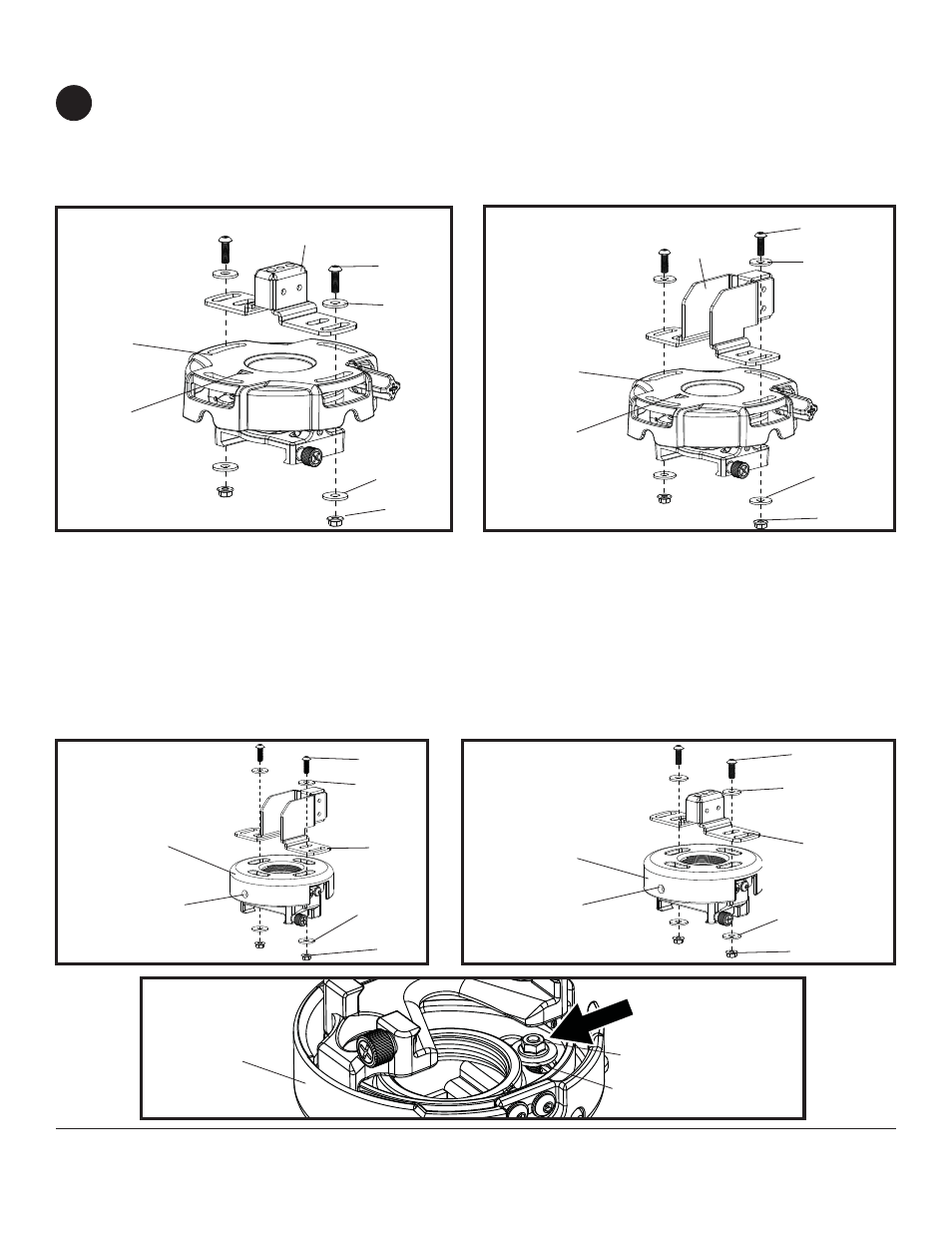 No g f, No g e | Peerless-AV EXC-W - Installation User Manual | Page 8 / 11