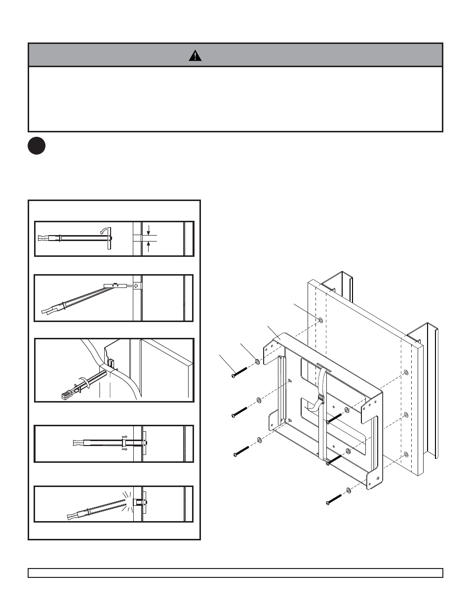 Warning, Ap n | Peerless-AV DS508 - Installation User Manual | Page 6 / 9