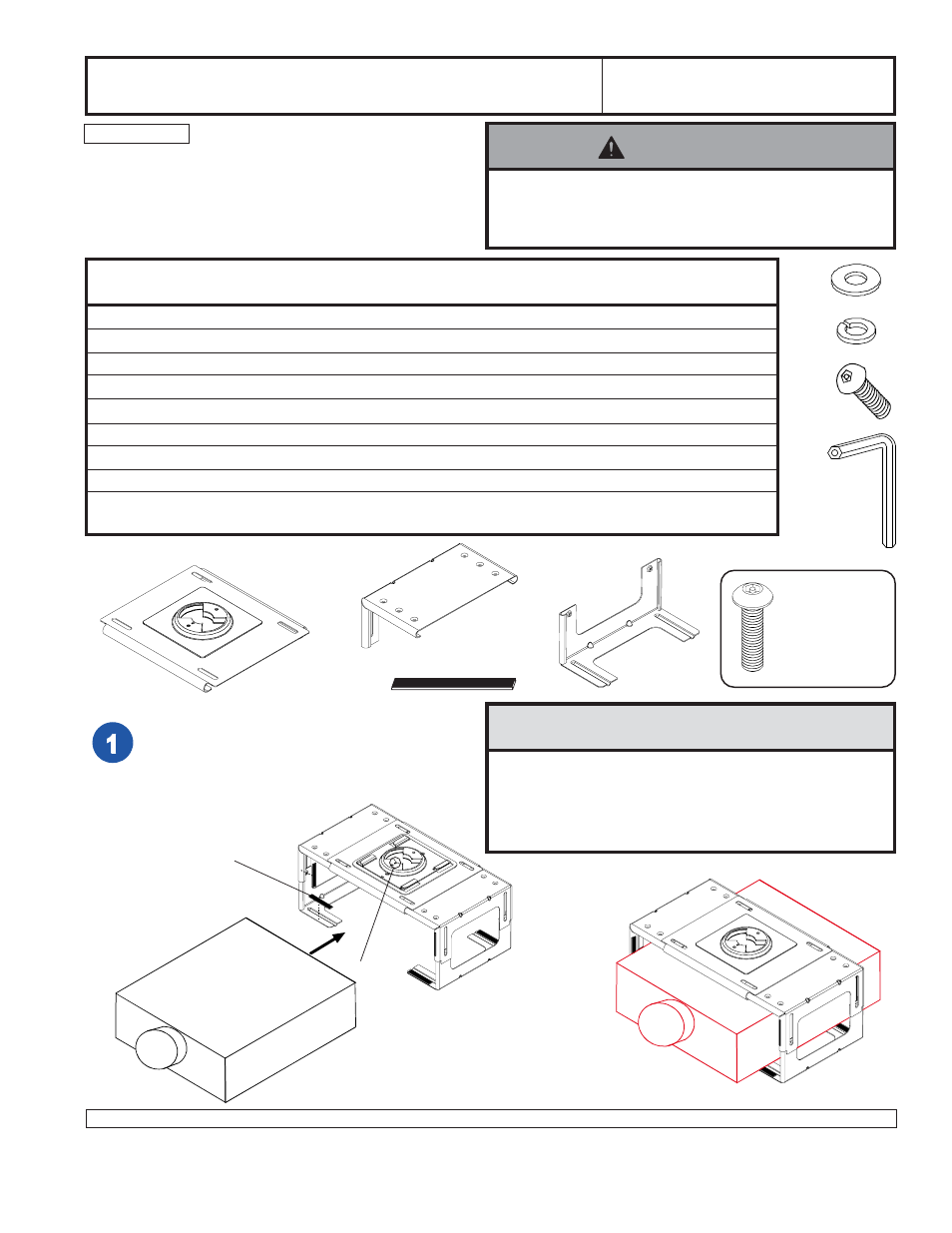 Peerless-AV PRS45 - Installation User Manual | 2 pages