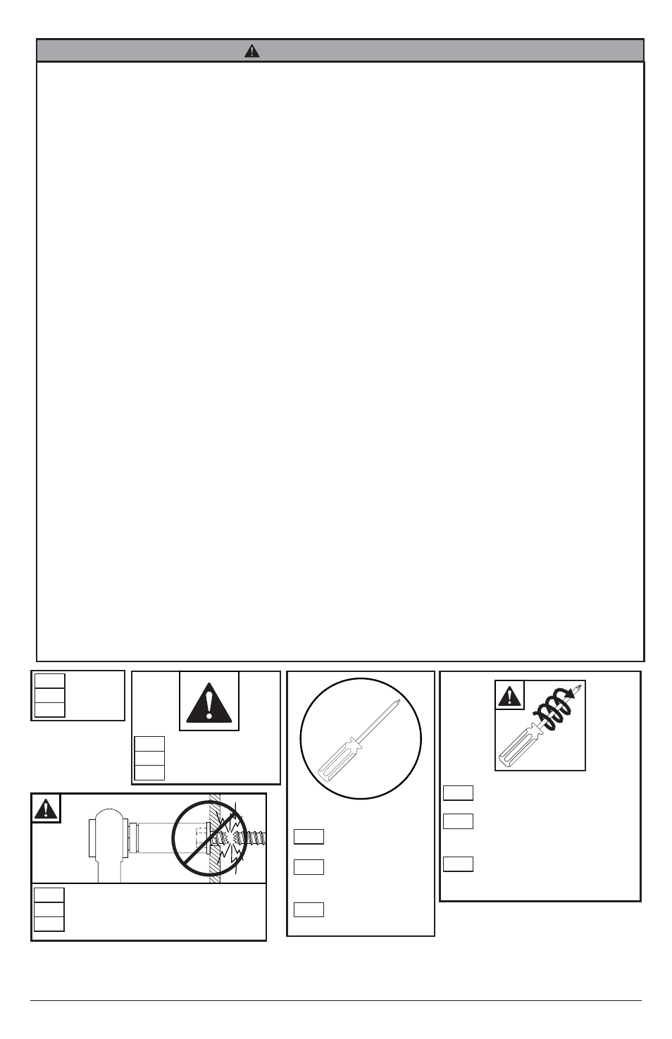 Avertissement | Peerless-AV HCC201 - Installation User Manual | Page 4 / 16