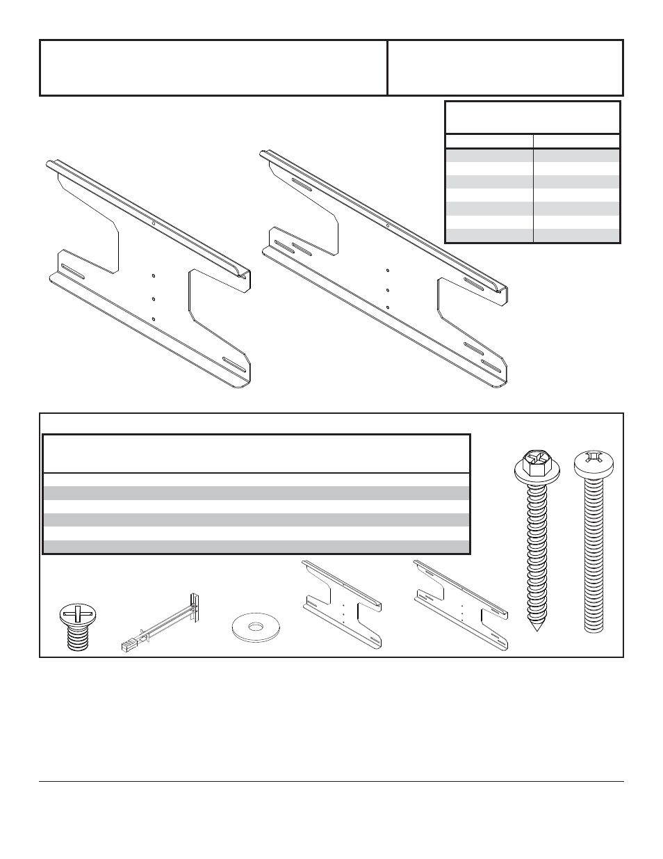 Peerless-AV WSP701 - Installation User Manual | 9 pages