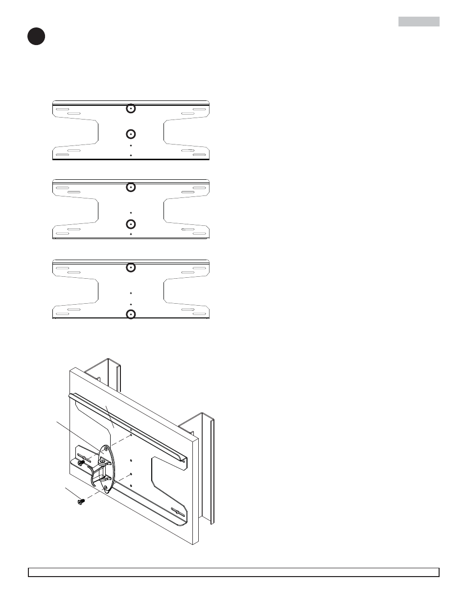 Peerless-AV WSP701 - Installation User Manual | Page 9 / 9