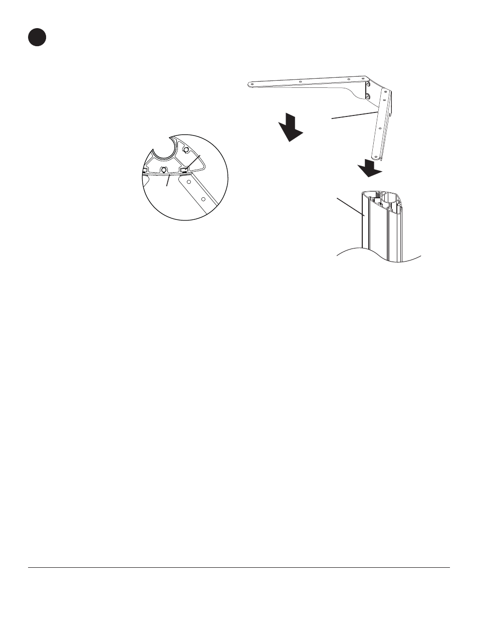 Fi g 5.1, Detail 1 5 | Peerless-AV SR560G - Installation User Manual | Page 7 / 13