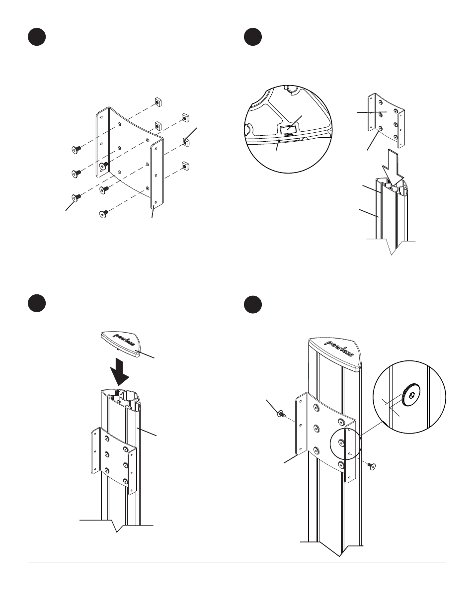 La m a h | Peerless-AV SR560G - Installation User Manual | Page 9 / 13