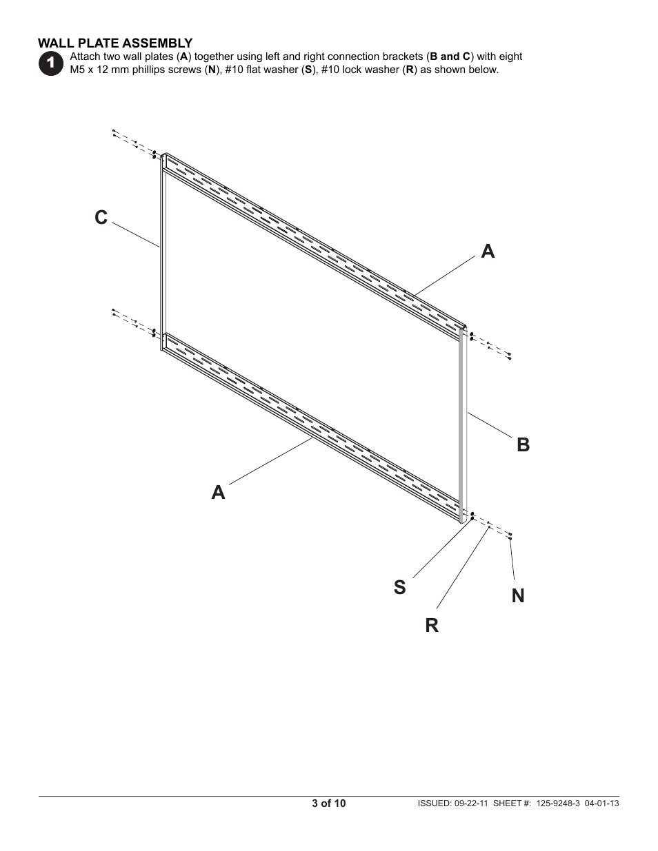 Peerless-AV DS-VW660-2X2 - Installation User Manual | Page 3 / 10