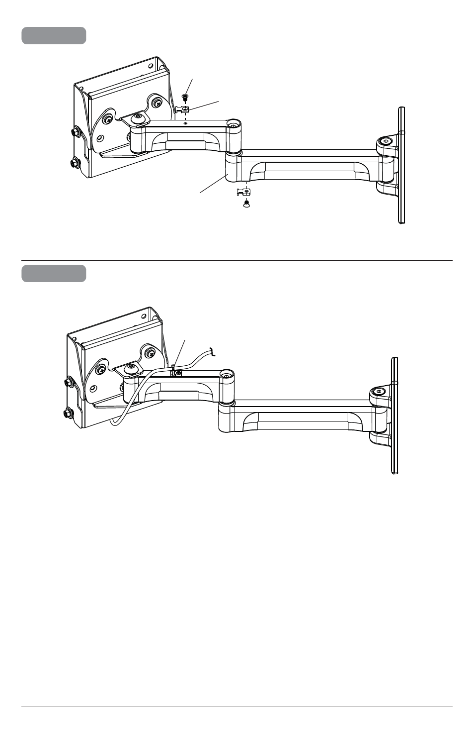 56 j (2) i (2) a k | Peerless-AV YBA2X1 - Installation User Manual | Page 16 / 20