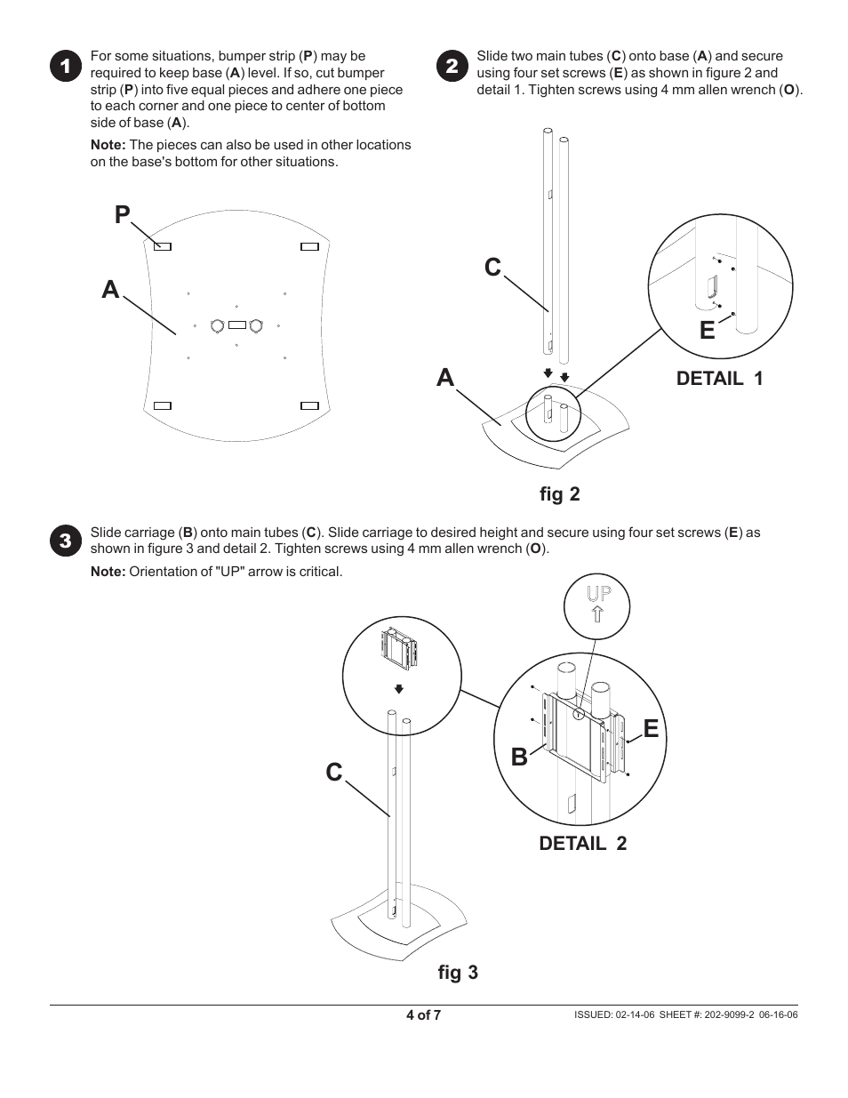 Peerless-AV FPZ-600 - Installation User Manual | Page 4 / 7