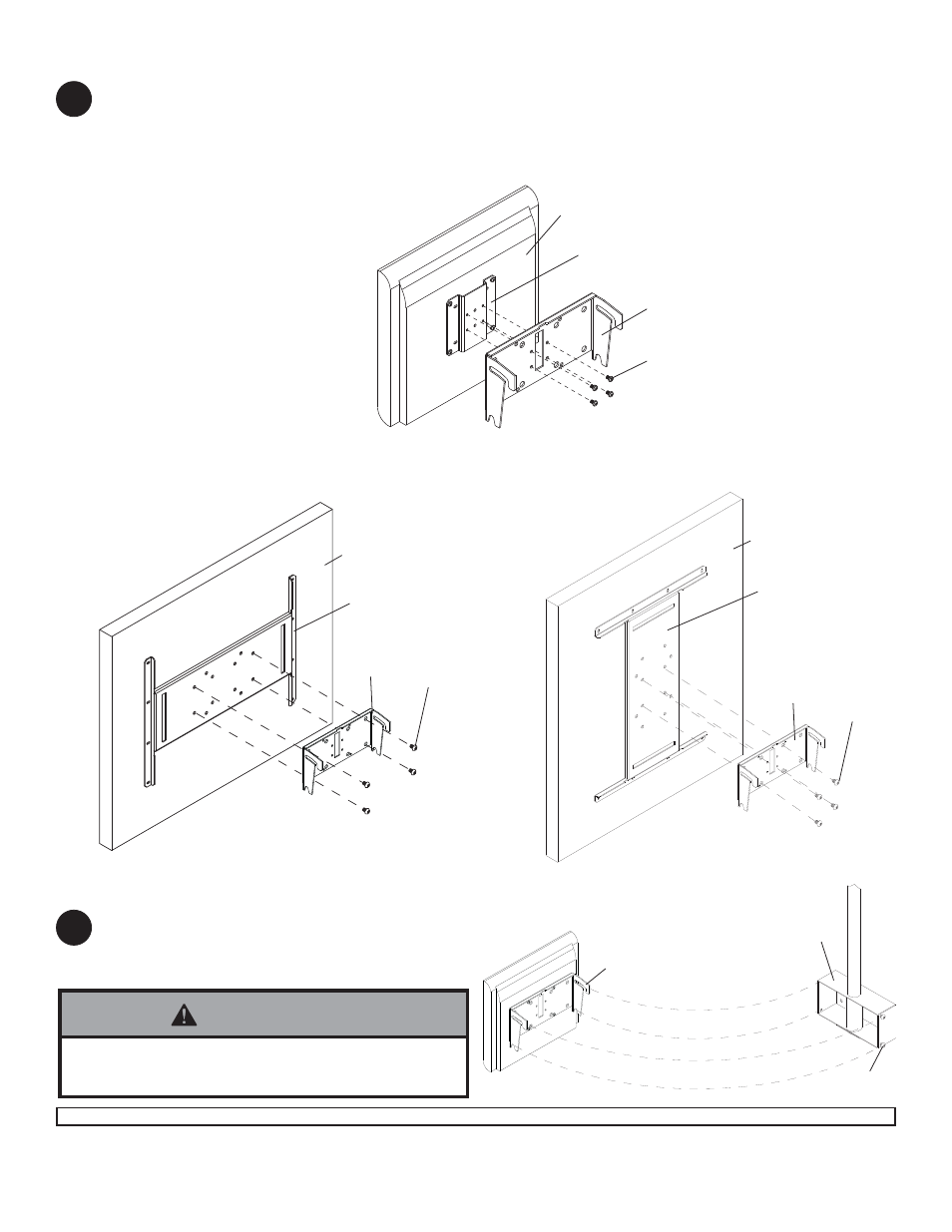Warning, Gb g b j | Peerless-AV PLCK-UNL - Installation User Manual | Page 5 / 9