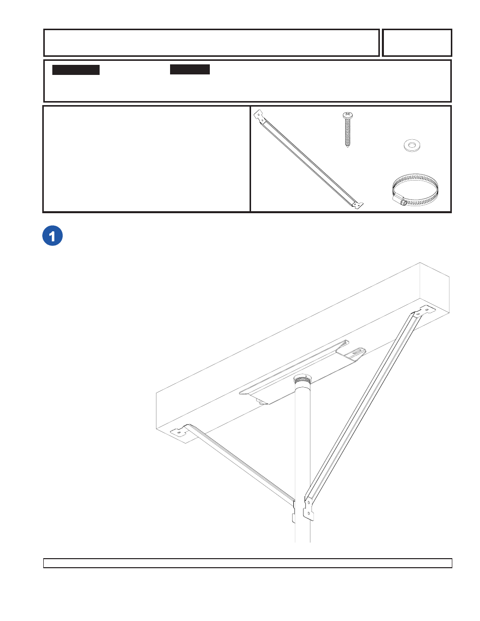 Peerless-AV ACC050 - Installation User Manual | 2 pages