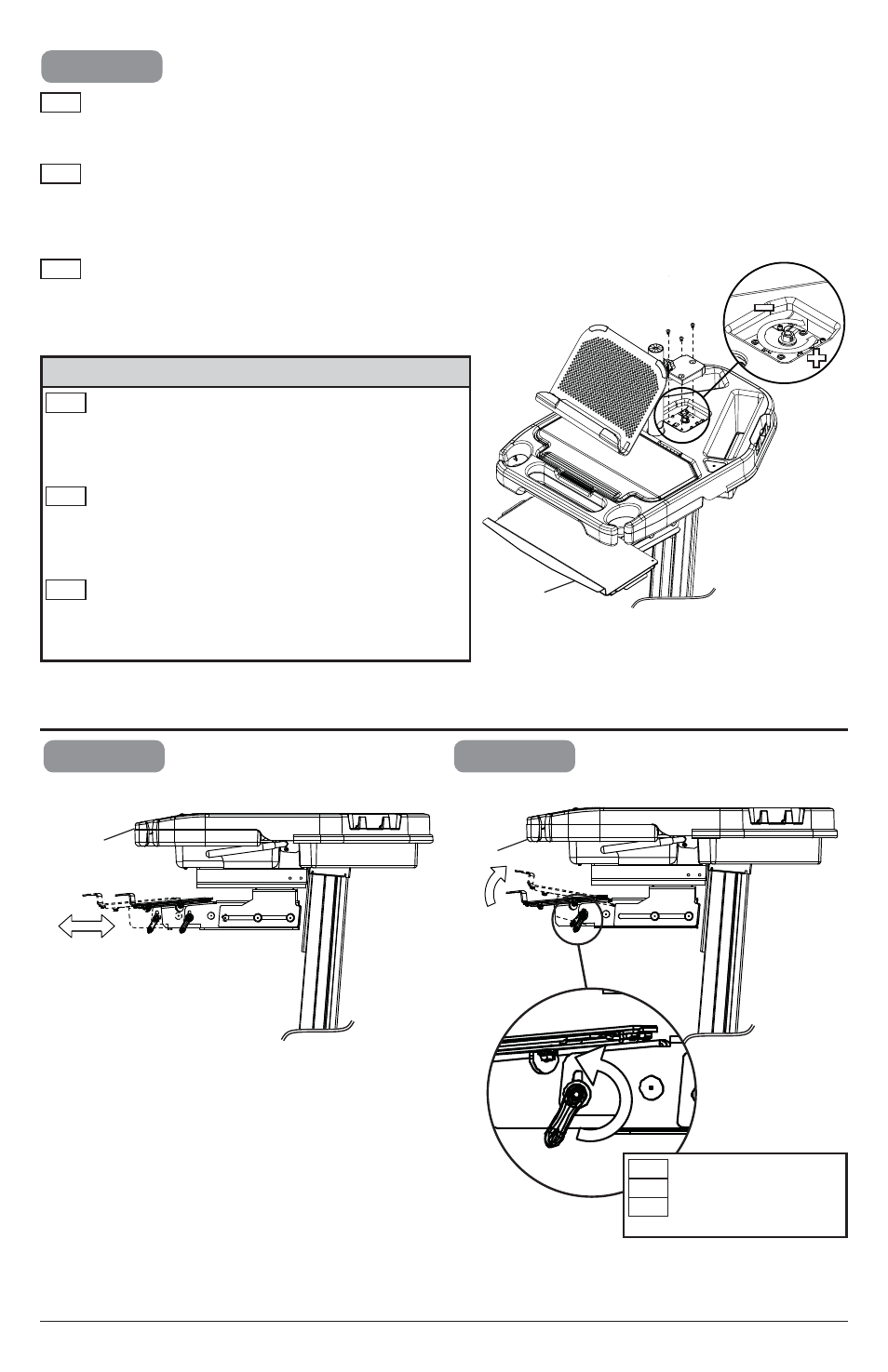 5a a 6a 6b a a, Caution | Peerless-AV HCC101 - Installation User Manual | Page 8 / 12