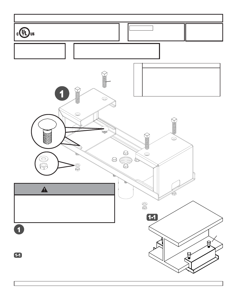 Peerless-AV DCT800 - Installation User Manual | 1 page