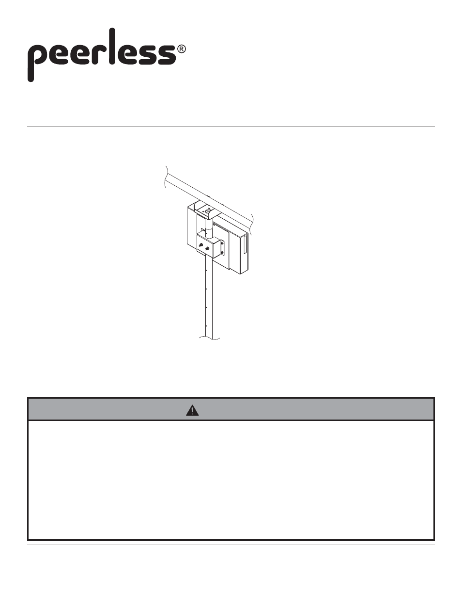 Peerless-AV MIS488 - Installation User Manual | 4 pages