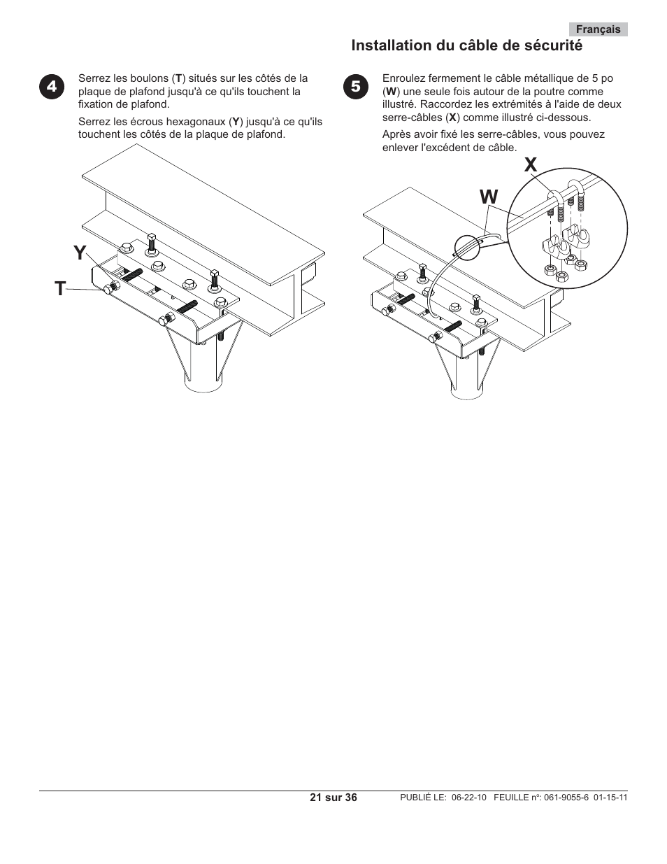 Ty w x | Peerless-AV ECMU-04-I-S - Installation User Manual | Page 21 / 36