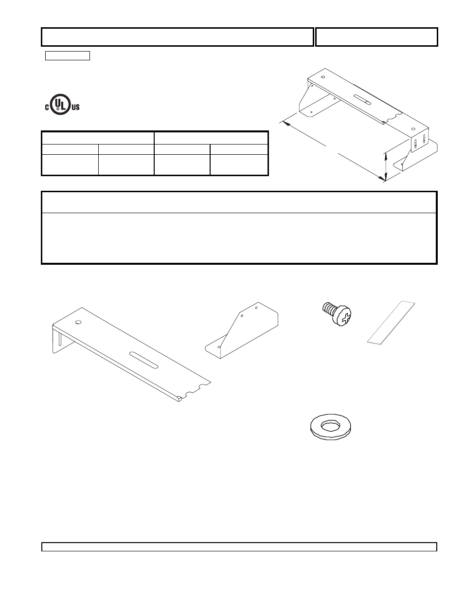 Peerless-AV PM47S - Installation User Manual | 4 pages
