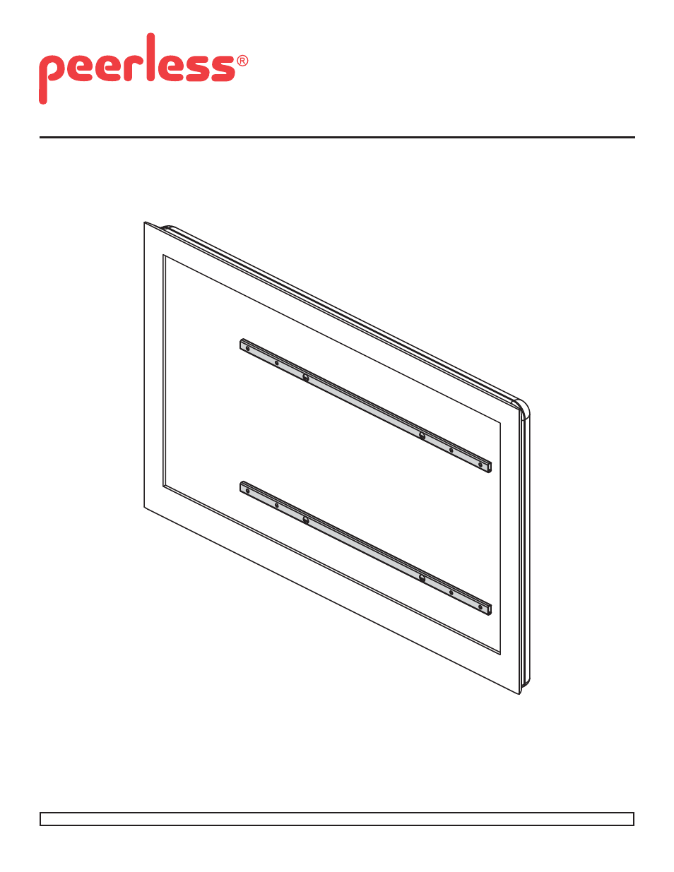 Peerless-AV ACC-V800X - Installation User Manual | 4 pages