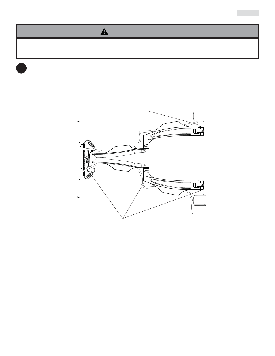 Advertencia, 9ajuste tensor del brazo | Peerless-AV SA761P - Installation User Manual | Page 20 / 32
